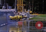 Image of NASA researcher testing EVA control backpack Hampton Virginia USA, 1968, second 18 stock footage video 65675079599