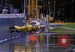 Image of NASA researcher testing EVA control backpack Hampton Virginia USA, 1968, second 43 stock footage video 65675079599
