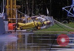 Image of NASA researcher testing EVA control backpack Hampton Virginia USA, 1968, second 56 stock footage video 65675079599