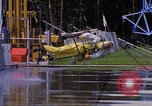 Image of NASA researcher testing EVA control backpack Hampton Virginia USA, 1968, second 58 stock footage video 65675079599