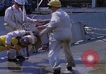 Image of NASA men fixing peroxide-powered EVA backpack Hampton Virginia USA, 1968, second 7 stock footage video 65675079600
