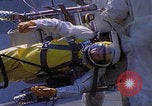 Image of NASA men fixing peroxide-powered EVA backpack Hampton Virginia USA, 1968, second 36 stock footage video 65675079600