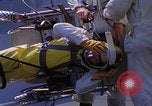 Image of NASA men fixing peroxide-powered EVA backpack Hampton Virginia USA, 1968, second 38 stock footage video 65675079600
