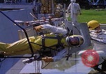 Image of NASA men fixing peroxide-powered EVA backpack Hampton Virginia USA, 1968, second 51 stock footage video 65675079600