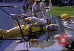Image of NASA men fixing peroxide-powered EVA backpack Hampton Virginia USA, 1968, second 54 stock footage video 65675079600