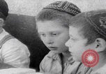 Image of Jewish boys studying Jerusalem Palestine, 1941, second 8 stock footage video 65675079607