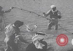 Standbild Fischer bei der Arbeit am See Genezareth Palästina, 1941, aus Sekunde 55 historischem Filmmaterial Videoclip 65675079610