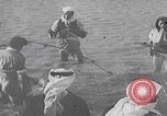 Standbild Fischer bei der Arbeit am See Genezareth Palästina, 1941, aus Sekunde 60 historischem Filmmaterial Videoclip 65675079610