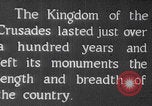 Image of Crusader castles Palestine Palestine, 1941, second 8 stock footage video 65675079616