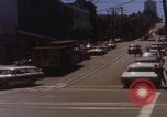 Image of San Francisco cable car turning San Francisco California USA, 1969, second 4 stock footage video 65675079617