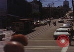 Image of San Francisco cable car turning San Francisco California USA, 1969, second 7 stock footage video 65675079617