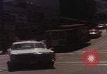 Image of San Francisco cable car turning San Francisco California USA, 1969, second 10 stock footage video 65675079617