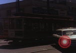 Image of San Francisco cable car turning San Francisco California USA, 1969, second 16 stock footage video 65675079617