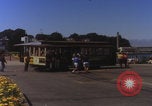 Image of San Francisco cable car turning San Francisco California USA, 1969, second 40 stock footage video 65675079617
