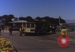 Image of San Francisco cable car turning San Francisco California USA, 1969, second 45 stock footage video 65675079617