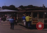 Image of San Francisco cable car turning San Francisco California USA, 1969, second 62 stock footage video 65675079617