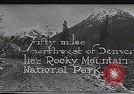 Immagine di Strade del Parco Nazionale delle Montagne Rocciose Colorado United States USA, 1927, secondo 30 filmato di repertorio 65675079621
