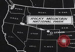 Immagine di Strade del Parco Nazionale delle Montagne Rocciose Colorado United States USA, 1927, secondo 37 filmato di repertorio 65675079621