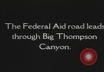 Immagine di Strade del Parco Nazionale delle Montagne Rocciose Colorado United States USA, 1927, secondo 4 filmato di repertorio 65675079622