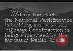 Immagine di Costruzione della strada nel Parco Nazionale delle Montagne Rocciose Colorado United States USA, 1927, secondo 11 filmato di repertorio 65675079623