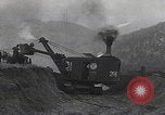 Immagine di Costruzione della strada nel Parco Nazionale delle Montagne Rocciose Colorado United States USA, 1927, secondo 18 filmato di repertorio 65675079623