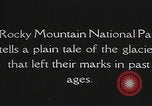 Standbild Treffen der Ranger des Rocky Mountain Nationalparks Colorado United States USA, 1927, aus Sekunde 8 historischem Filmmaterial Videoclip 65675079625