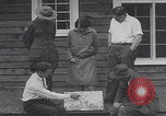 Standbild Treffen der Ranger des Rocky Mountain Nationalparks Colorado United States USA, 1927, aus Sekunde 18 historischem Filmmaterial Videoclip 65675079625
