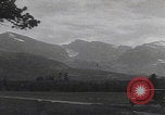 Image of Rocky Mountain National Park driving roads Colorado United States USA, 1927, second 43 stock footage video 65675079626