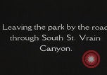 Image of Rocky Mountain National Park car driving Colorado United States USA, 1927, second 6 stock footage video 65675079627