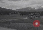 Image of Rocky Mountain National Park car driving Colorado United States USA, 1927, second 15 stock footage video 65675079627