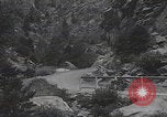 Image of Rocky Mountain National Park car driving Colorado United States USA, 1927, second 51 stock footage video 65675079627