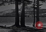 Standbild Touristen im Yosemite-Nationalpark California United States USA, 1937, aus Sekunde 7 historischem Filmmaterial Videoclip 65675079629