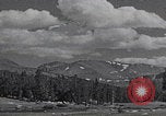 Standbild Fahrt durch den Tioga Mountain Pass California United States USA, 1937, aus Sekunde 8 historischem Filmmaterial Videoclip 65675079630