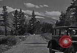 Standbild Fahrt durch den Tioga Mountain Pass California United States USA, 1937, aus Sekunde 21 historischem Filmmaterial Videoclip 65675079630