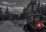 Standbild Fahrt durch den Tioga Mountain Pass California United States USA, 1937, aus Sekunde 22 historischem Filmmaterial Videoclip 65675079630