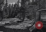 Standbild Fahrt durch den Tioga Mountain Pass California United States USA, 1937, aus Sekunde 42 historischem Filmmaterial Videoclip 65675079630