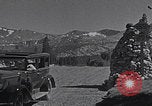 Standbild Fahrt durch den Tioga Mountain Pass California United States USA, 1937, aus Sekunde 44 historischem Filmmaterial Videoclip 65675079630
