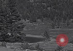 Standbild Fahrt durch den Tioga Mountain Pass California United States USA, 1937, aus Sekunde 60 historischem Filmmaterial Videoclip 65675079630
