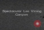 Standbild Malerische Bergroute im Yosemite-Nationalpark California United States USA, 1937, aus Sekunde 1 historischem Filmmaterial Videoclip 65675079631