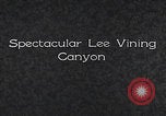 Standbild Malerische Bergroute im Yosemite-Nationalpark California United States USA, 1937, aus Sekunde 3 historischem Filmmaterial Videoclip 65675079631