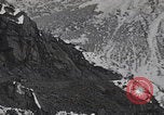 Standbild Malerische Bergroute im Yosemite-Nationalpark California United States USA, 1937, aus Sekunde 15 historischem Filmmaterial Videoclip 65675079631
