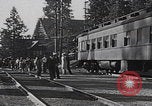 Image of Lake Tahoe tourists arriving California United States USA, 1937, second 28 stock footage video 65675079637