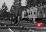 Image of Lake Tahoe tourists arriving California United States USA, 1937, second 29 stock footage video 65675079637