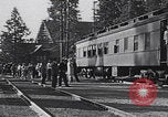 Image of Lake Tahoe tourists arriving California United States USA, 1937, second 30 stock footage video 65675079637