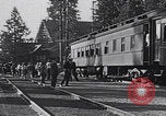 Image of Lake Tahoe tourists arriving California United States USA, 1937, second 31 stock footage video 65675079637