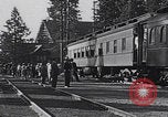Image of Lake Tahoe tourists arriving California United States USA, 1937, second 32 stock footage video 65675079637