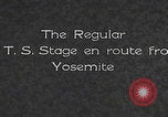 Immagine di Viaggio turistico a Yosemite California United States USA, 1937, secondo 9 filmato di repertorio 65675079639