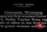 Immagine di Inaugurazione di Nellie Tayloe Ross Cheyenne Wyoming USA, 1925, secondo 7 filmato di repertorio 65675079644