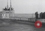 Image of HMS M1 submarine firing 13-inch gun England United Kingdom, 1925, second 25 stock footage video 65675079647