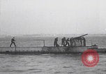 Image of HMS M1 submarine firing 13-inch gun England United Kingdom, 1925, second 30 stock footage video 65675079647